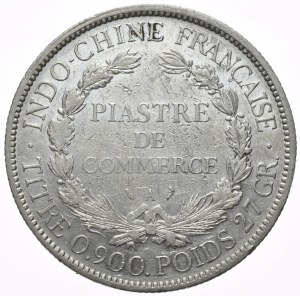 French Indochina, 1 Piastr, 1899.