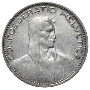 Szwajcaria, 5 Franków, 1923r.