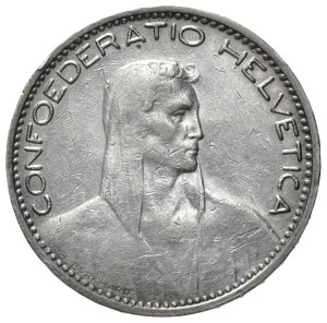 Switzerland, 5 Francs, 1923.
