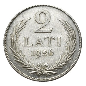 Łotwa, 2 Lati, 1926r.