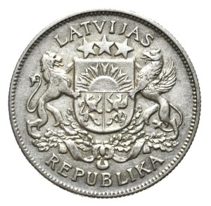 Latvia, 2 Lati, 1926.
