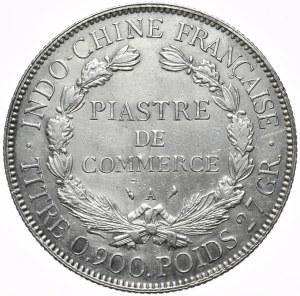 French Indochina, 1 Piastr, 1925.