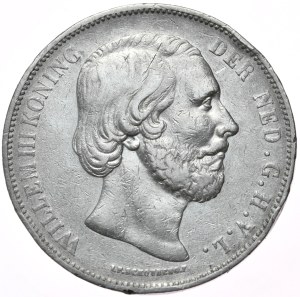 Netherlands, 2½ Guilders, 1872.