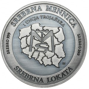SM, Srebrna lokata, 1 oz, Srebrna Mennica, Antic