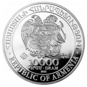 Armenia, 10000 Dram, 2021, 1kg