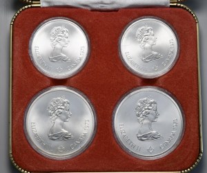 Canada, Set of 2 x $5 and 2 x $10, 1973, Montreal