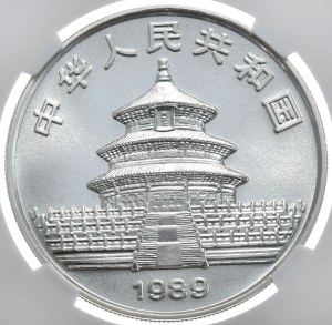 China, Panda, 1989, 1 oz.