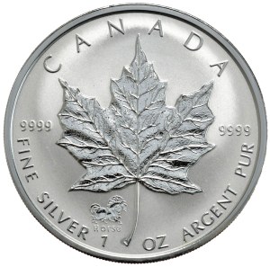 Canada, $5, Leaf, 2002, rarer vintage