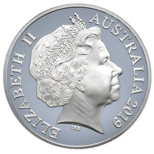 Australia, 1 Dolar, 2019r., Lądowanie na księżycu - rakieta