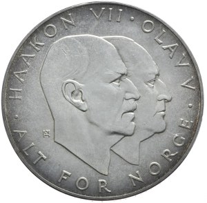 Norway, 25 Crowns, 1970.