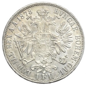 Austria, 1 Floren, 1878r.