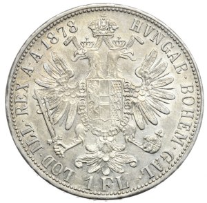 Austria, 1 Floren, 1878.