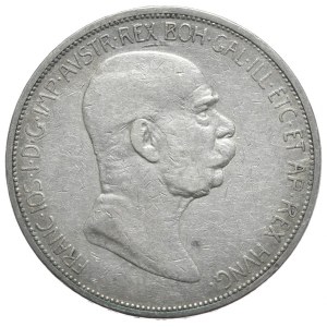 Austro-Węgry, 5 koron, 1908r.