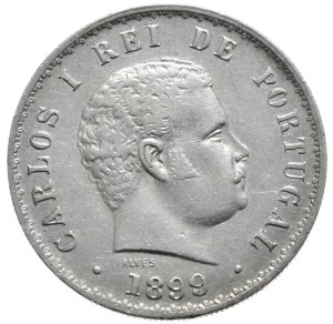 Portugal, 500 Reales, 1899.