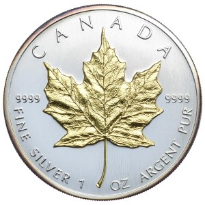 Kanada, 5 Dolarów, Liść, 2002r.