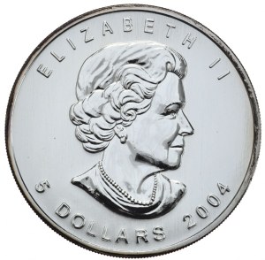 Canada, $5, 2004, Leaf
