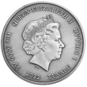 Tuvalu, 1 Dolar, 2022r., Hera
