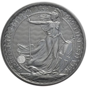 United Kingdom, Britain, 2022, 1 oz., Ruthenium