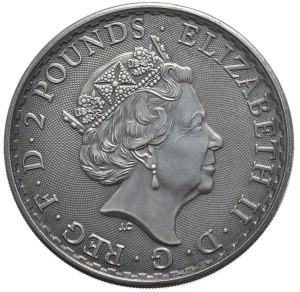 United Kingdom, Britain, 2022, 1 oz., Ruthenium