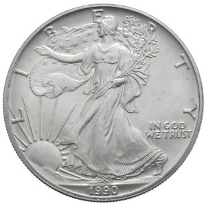 USA, 1 Dolar, 1990r., 1 oz.