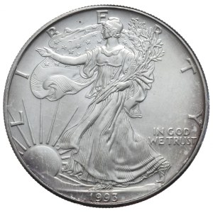 USA, 1 Dolar, 1993r., 1 oz.