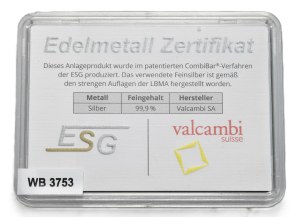 Bar 10x1g, Valcambi