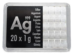 Bar 20x1g, Valcambi