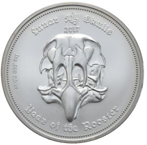 Gabon, 1000 Francs, 2017, Year of the Rooster