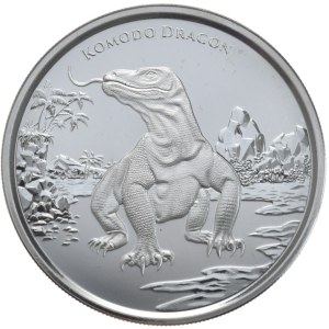 Tokelau, 2 Dolary, 2022r., Waran z Komodo