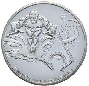 Niue, $2, 2022, AquaMan