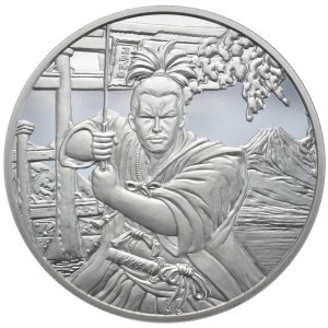 Fidżi, 50 Centów, 2022r., Samuraj