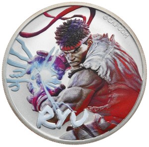 Tuvalu, $1, 2022, Ryu, Color