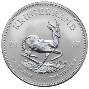 RPA, Krugerrand, 2017r., 50-ta rocznica