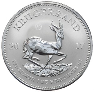South Africa, Krugerrand, 2017, 50th anniversary
