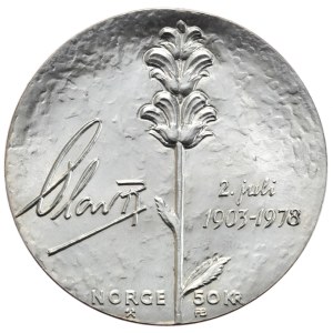Norwegia, 50 Koron, 1978r., Olaf V