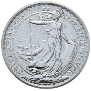 Wielka Brytania, Brytania, 2015r., 1 oz.