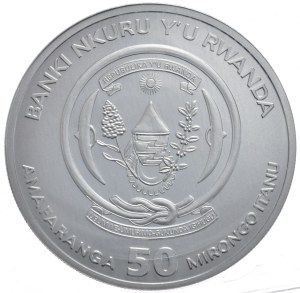 Rwanda, 50 Francs, 2022, Constitution