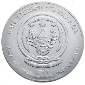 Rwanda, 50 Francs, 2024, Cutty Sark