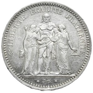 France, 5 francs, 1873, Hercules