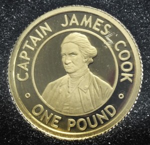 Alderney, £1, 2008, J. Cook