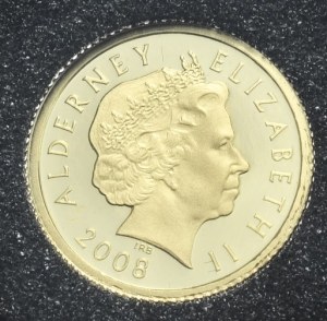 Alderney, £1, 2008, J. Cook