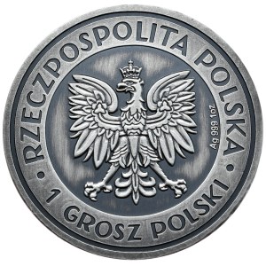 Folwark BU/Antik, 1 Grosz Polski, 1oz.