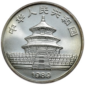 Chiny, Panda, 1989r., 1 oz.