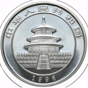 Chiny, Panda, 1996r., 1oz., mała data