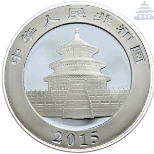 China, Panda, 2015, 1oz.