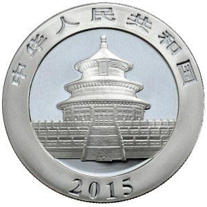Chiny, Panda, 2015r., 1oz.