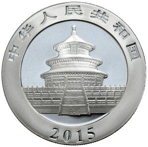 China, Panda, 2015, 1oz.