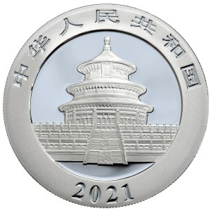 China, Panda, 2021, 30g, Ag 999