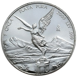 Mexico, Libertad, 2009, 1 oz.
