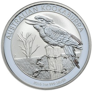 Australia, Kookaburra, 2016, 1oz.
